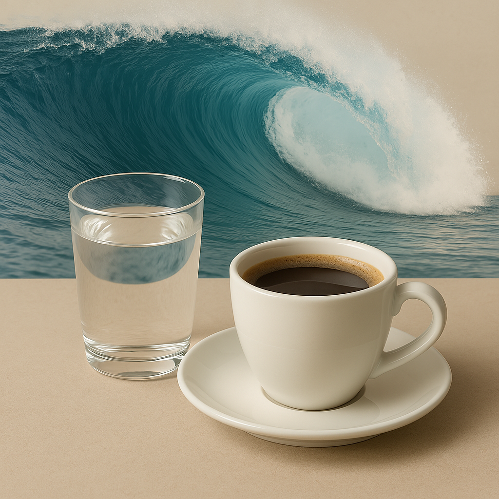 water wave coffee